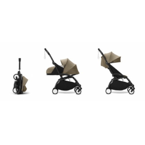 YOYO3 Stroller 0+/6+ BLK – TF with Newborn Set