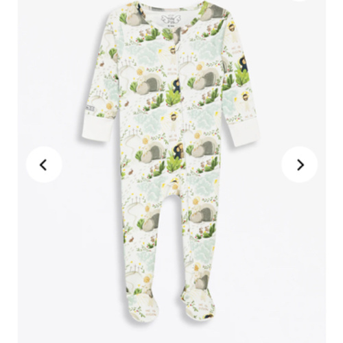 He Is Risen PJ Footed Onesie Cotton – Holy Pals