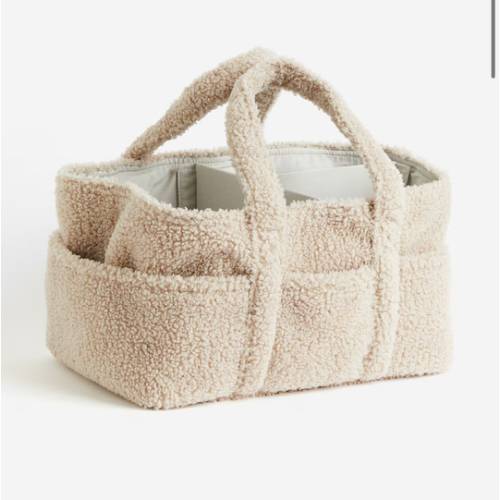 TEDDY FLEECE CHANGING BAG