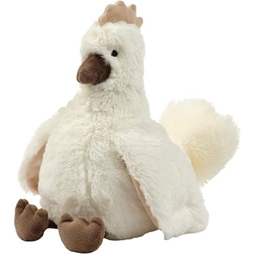 Bedtime Originals Farmyard Friends Plush Chicken Stuffed Animal Toy - Peep