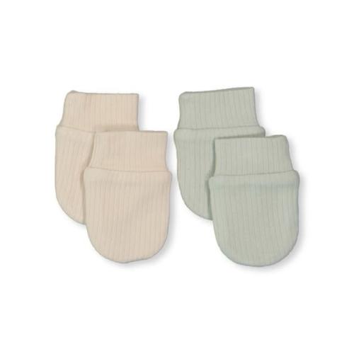 Light Grey Baby 2Pk Mittens | Best&Less™ Online