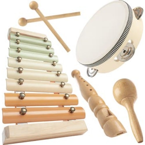 4-Piece Kids Musical Instruments for Toddlers