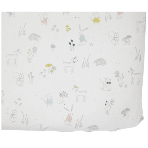 Organic Cotton Crib Sheet (Magical Forest)