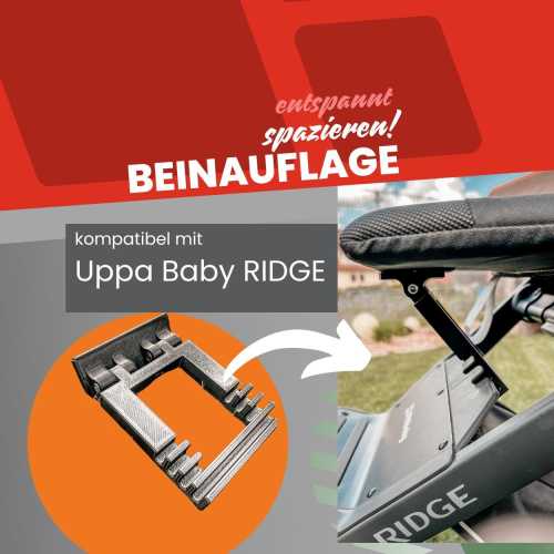 Footrest / foot pad suitable for Uppa Baby Ridge stroller / baby sleep / buggy / nap