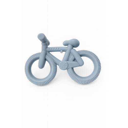 Silicone Blue Bike Teether