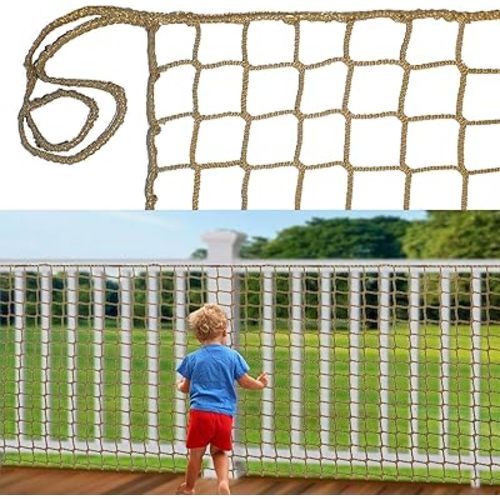 Safety Rope Net Kids Pet Stairs Balcony Railings Protection Rope Netting Playground Net Sports Netting Baseball Softball Backstop Nets
