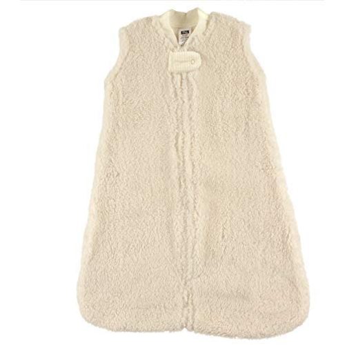 Hudson Baby Plush Sleeping Bag, Sack, Blanket, Cream Sherpa, 0-6 Months