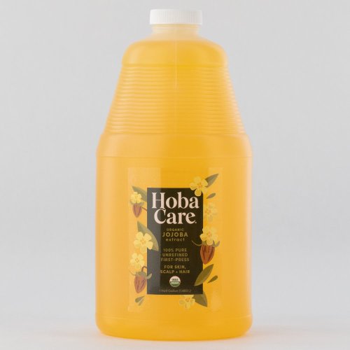 Big Bottle of Organic Golden Jojoba Oil - 64 oz