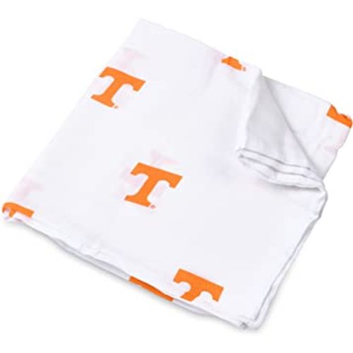 Three Little Anchors University of Tennessee Muslin Swaddle Blanket 47x47in