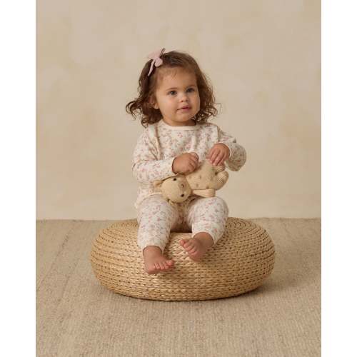 Bamboo Zip Footie || Bloom – Quincy Mae