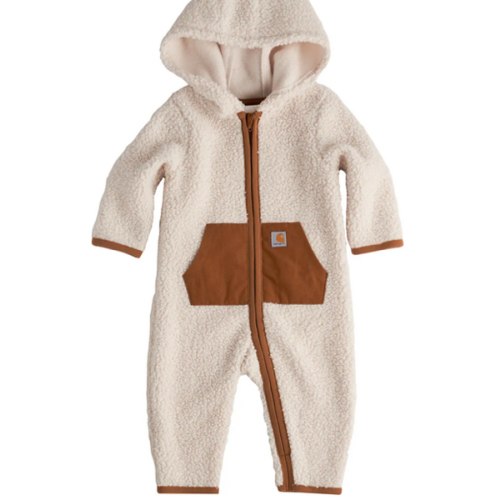 Boys' Long Sleeve Zip-Front Sherpa Coverall (Baby) | Gifts for Kids | Carhartt