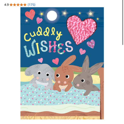 Cuddly Wishes - Touch and Feel Board Book - Sensory Board Book