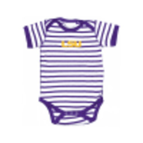 LSU LSU Tigers PURPLE Baby Skylar One Piece - 10190563