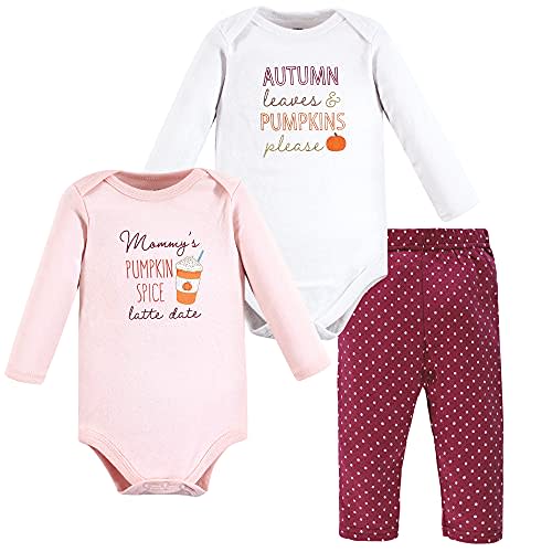 Hudson Baby Unisex Cotton Bodysuit and Pant Set