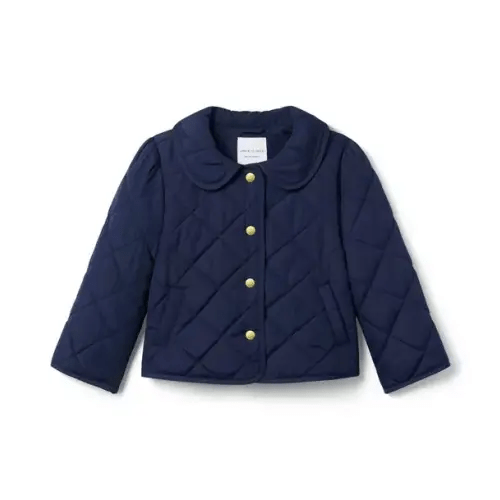 Girl Maritime Navy The Classic Quilted Jacket by Janie and Jack