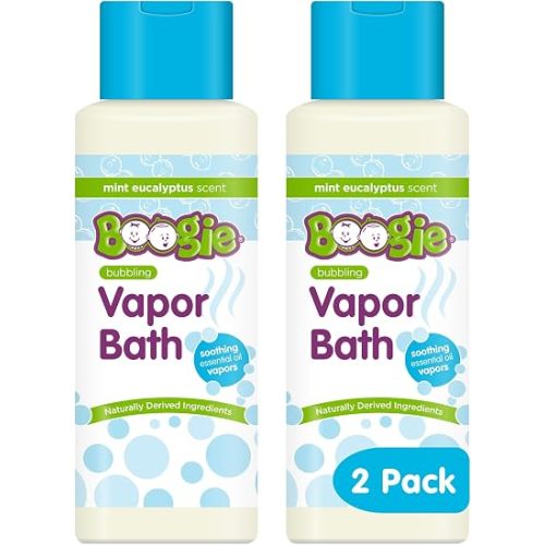 Boogie Kids Botanical Bubble Bath, Mint Eucalyptus - 18 oz (2 Pk)