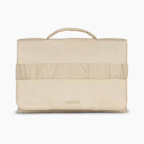 CALPAK Diaper Changing Pad Organizer - Oatmeal