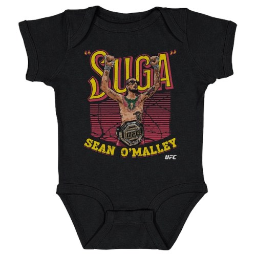 Infant  Black Sean O'Malley World Champion Bodysuit