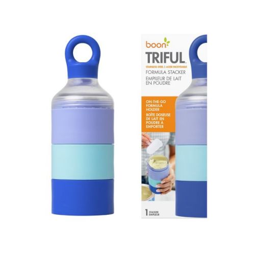 Boon Triful Stainless Steel Baby Formula Stacker and Dispenser