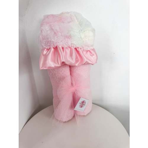 Hooded Bath Towel- Cotton Candy