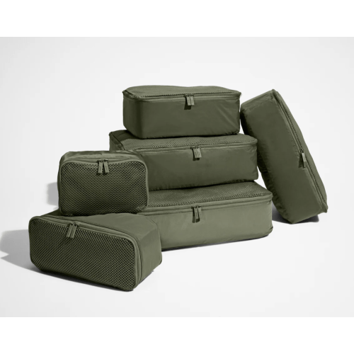 Insider Packing Cubes (Set of 6) in Olive Green
