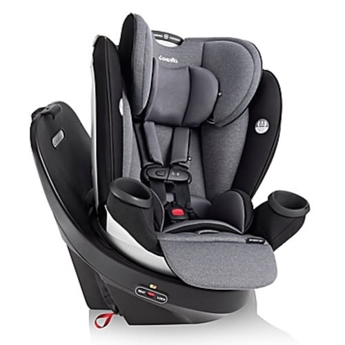 Evenflo Revolve360 Extend All-in-One Rotational Car Seat with Quick Clean Cover - Revere Gray