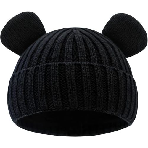 Toddler Boy Winter Beanie Baby Knit Hat Warm Girl Beanies Newborn Cute Hats for Kids