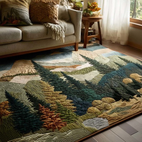 Mountain Pines Area Rug NCU0NT10277 – Vantique - Medium