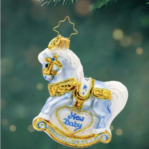 Babys First Christmas Foal Gem