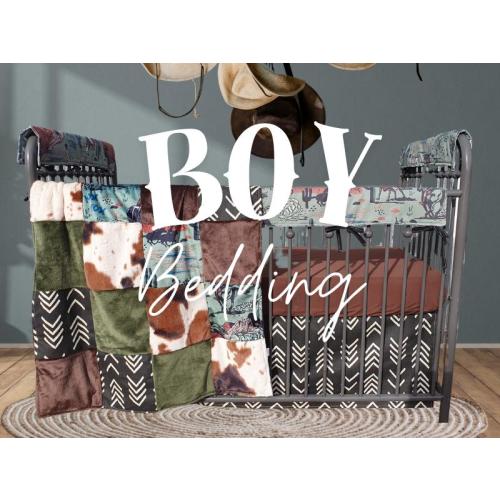 Duck Boy Crib Bedding and along Rail Guard– DBC Baby Bedding Co