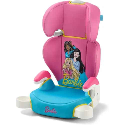 Barbie x Graco Turbobooster 2.0 High Back Booster Seat, Belt Positioning Booster Car Seat for Big Kids