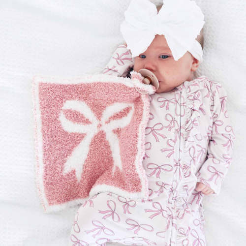 CuddleLane™ Luxe Lovey | Bows – Caden Lane