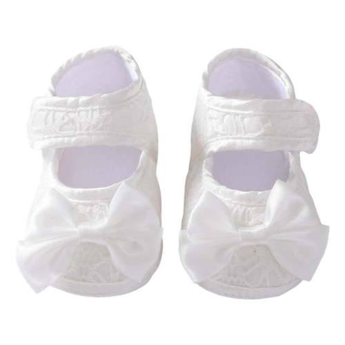 Huowey Newborn Baby Shoes Fashionable Simple Cute Flower Decoration Hook Loop Lightweight Walking Shoes Breathable Footwear, 0-3 Months