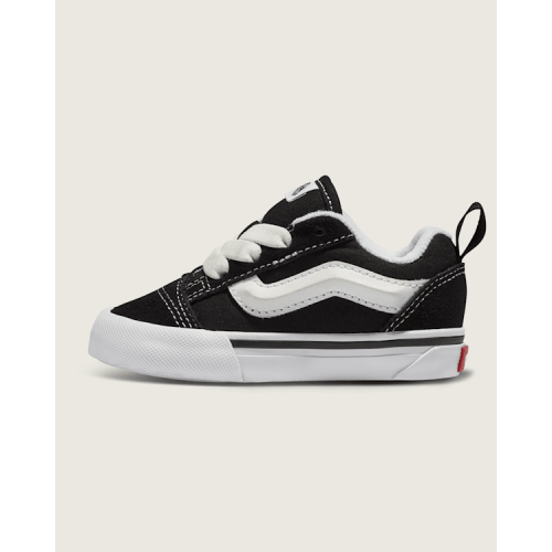 Toddler Knu Skool Shoe in Black / True White | Vans