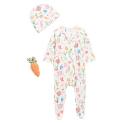 Farmers' Market Footie, Hat & Toy Set (Men) | Nordstromrack