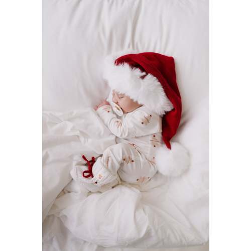 Luxe Knit Santa Hat | Baby, Kids & Adult Christmas Hat | Little & Fern – Little and Fern