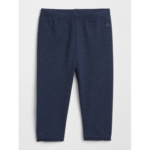 Baby Lace-Trim Leggings