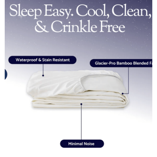 Dosaze™ Cooling Bamboo Waterproof Mattress Protector