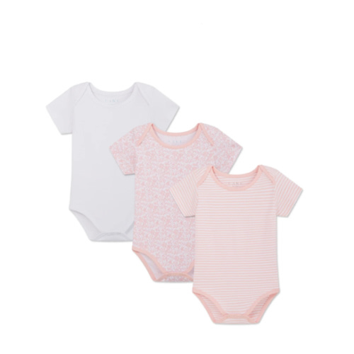 LAKE | Baby | Pima Cotton Pajamas | English Rose Baby Bodysuit Bundle