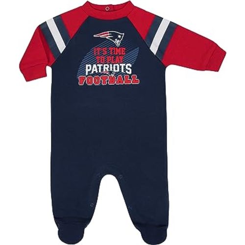Gerber NFL Unisex Baby Nfl Team Footed Sleep and Play