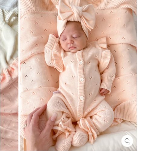 CLASSIC KNIT ROMPER | PRIMROSE