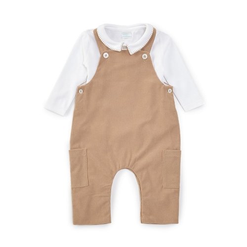 Edgehill Collection Baby Boys 3-24 Months Corduroy Overall Set