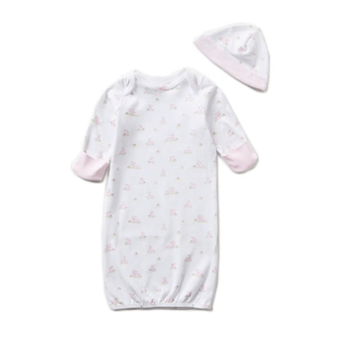 Little Me Baby Girls Newborn Baby Bunnies Gown