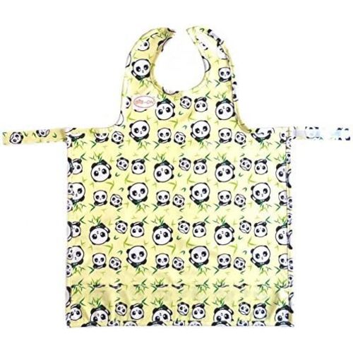 BIB-ON, Full-Coverage Bib and Apron Combination for Infant, Baby, Toddler Ages 0-4.