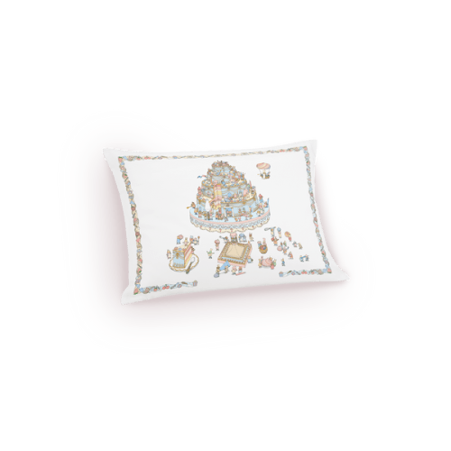 Satin Cushion -  Le Gâteau (Cake!)