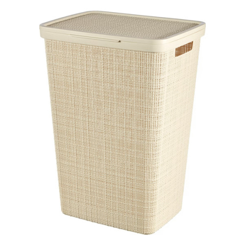 Curver Jute Laundry Hamper | The Container Store