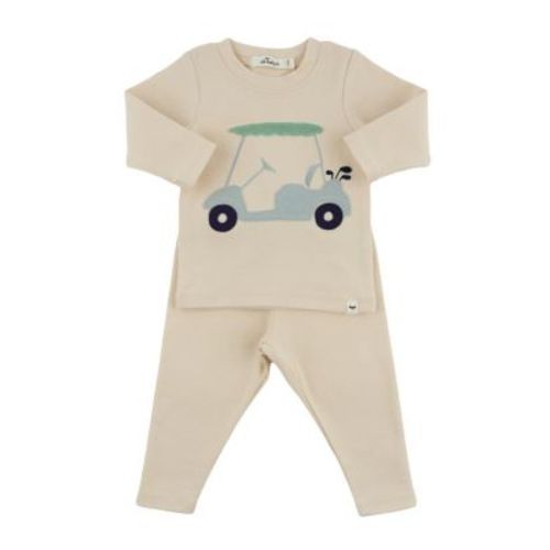 Boys' Golfcart Sea Applique 2-Piece Tee and Pant Set - Baby