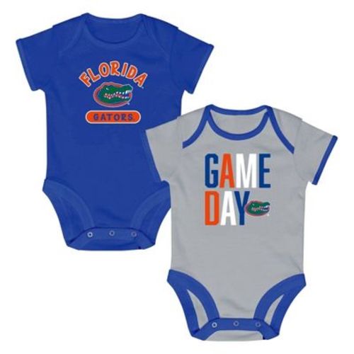 NCAA Florida Gators Newborn 2pk Bodysuit - 6-9M