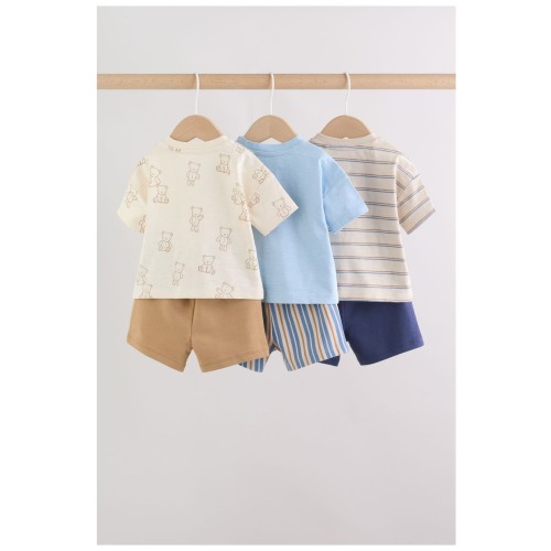 6-Pack Tees & Shorts Set