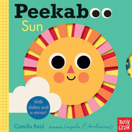 Peekaboo: Sun: (An Interactive Board Book for Babies & Toddlers with Mirror & Sliders to Push, Pull, or Turn. Cute Artwork Includes the Sun, Fish, Boats, Ice Cream, & More.) | Barnes & Noble®